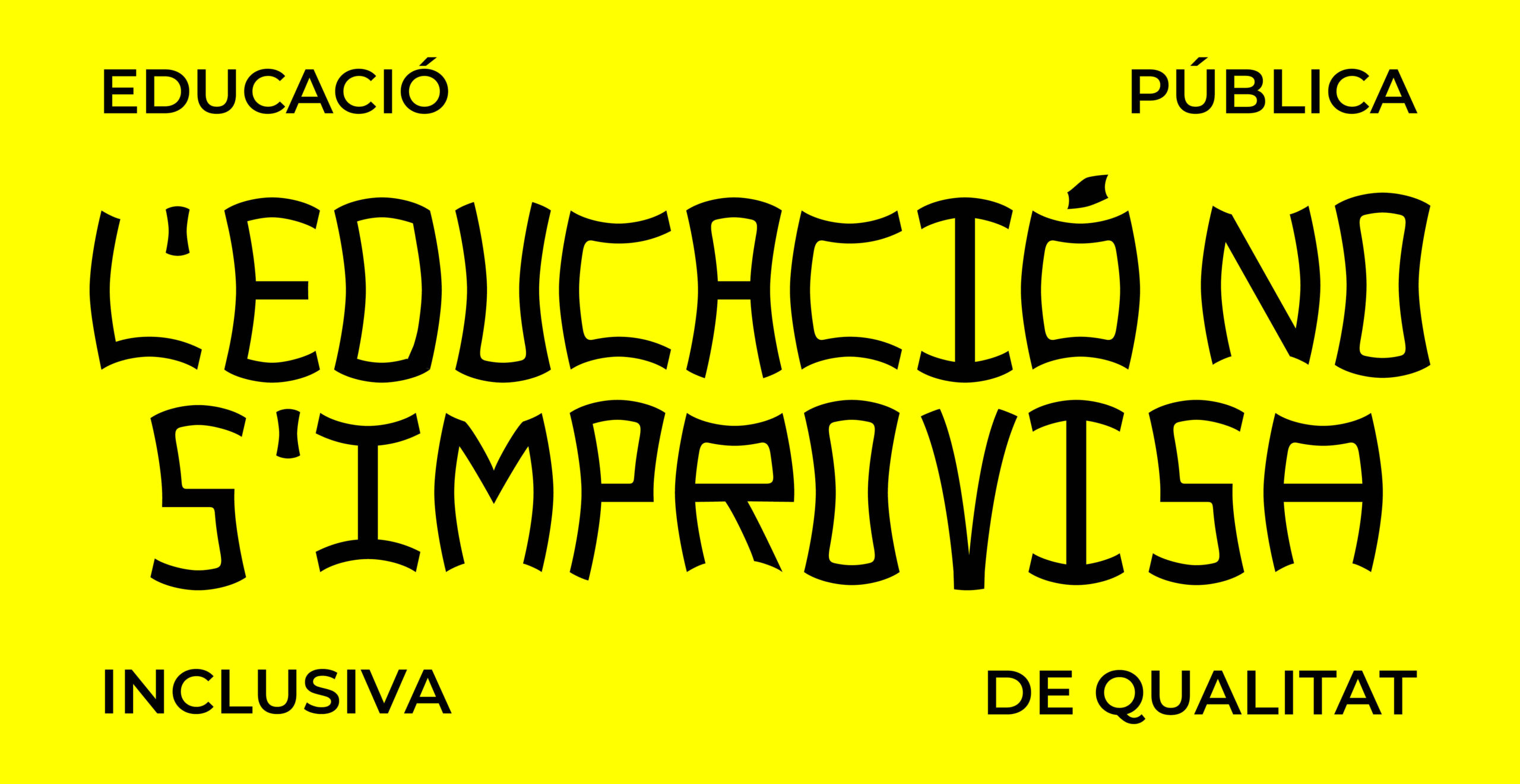 L'EDUCACIÓ NO S'IMPROVISA | Imagen