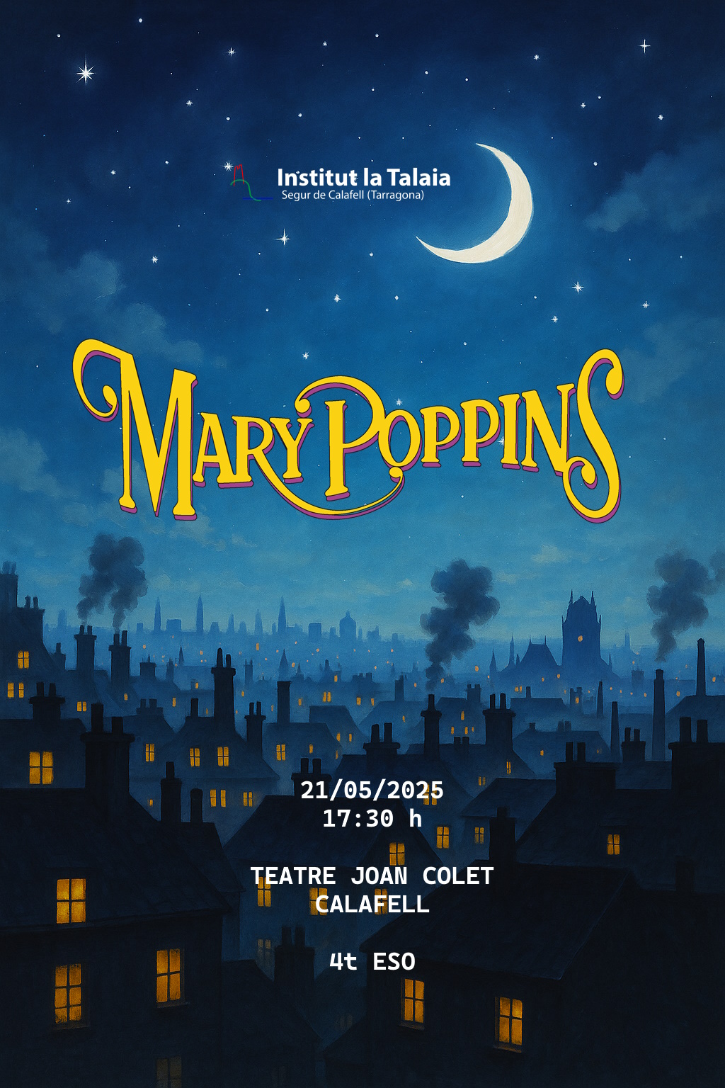 Estrena del musical Mary Poppins de 4t d'ESO | Imagen